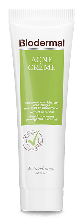 crème: effectieve behandeling van acne | Biodermal